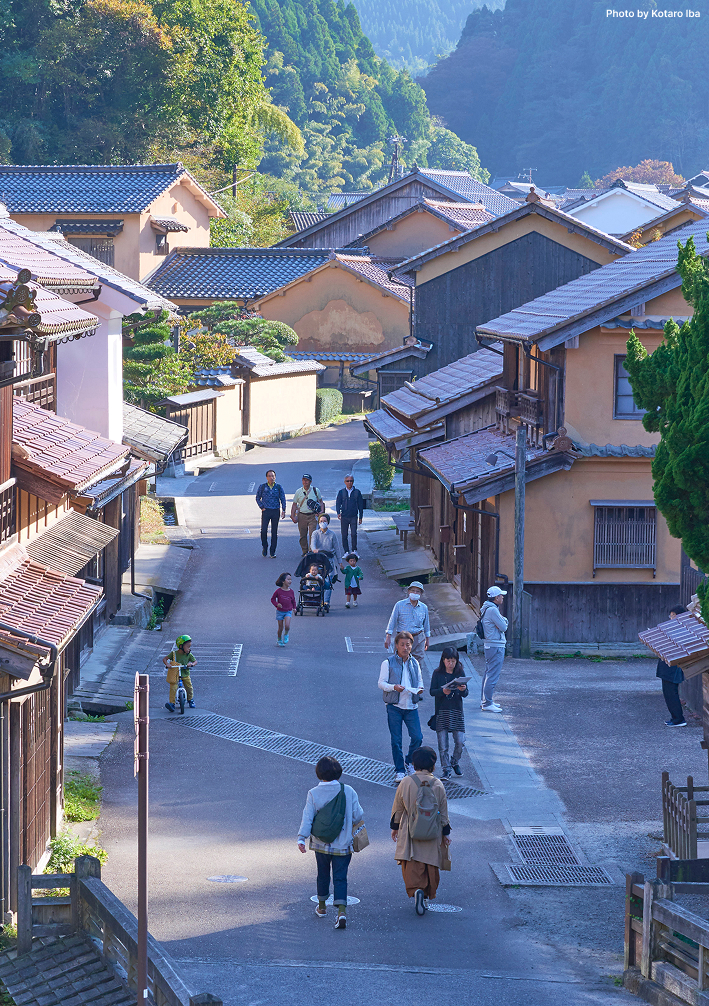 石見銀山スタンプラリー風景画像